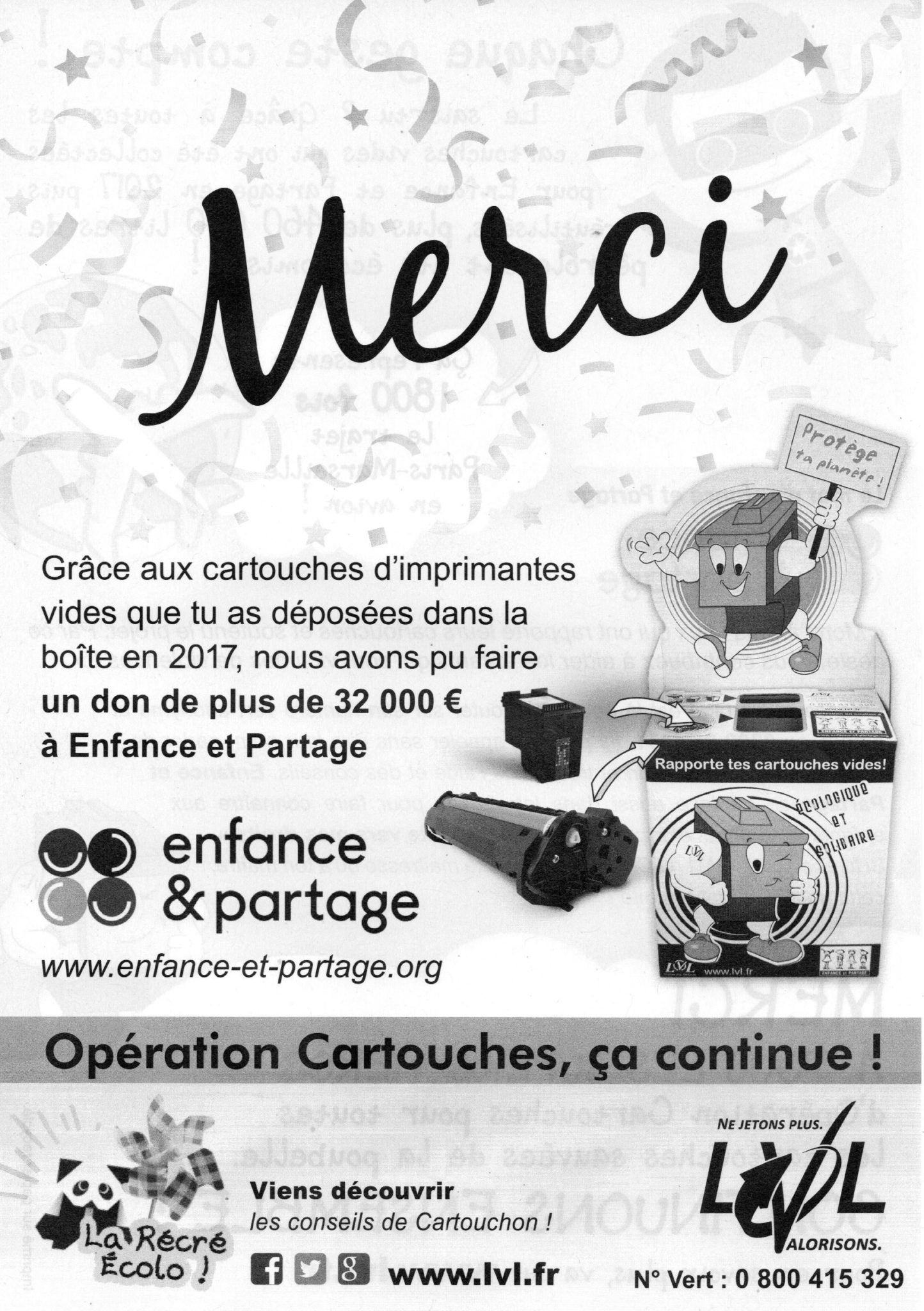 Opération De Collecte Des Cartouches D’imprimantes Vides » École ...